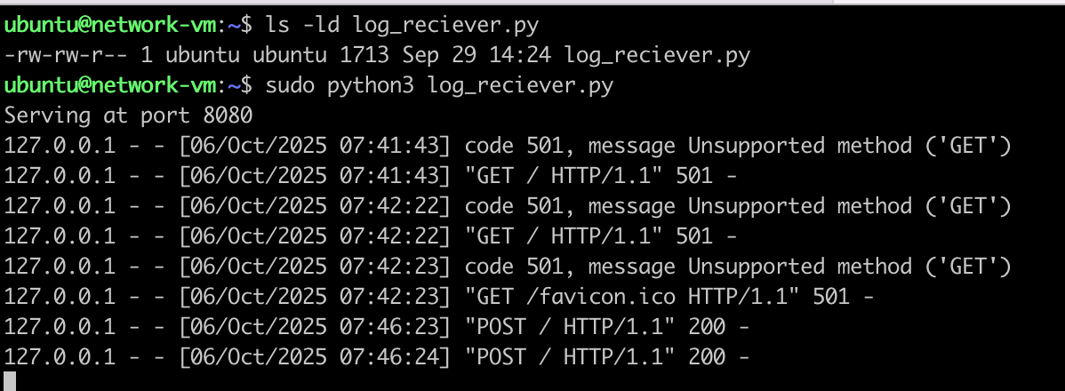 python server